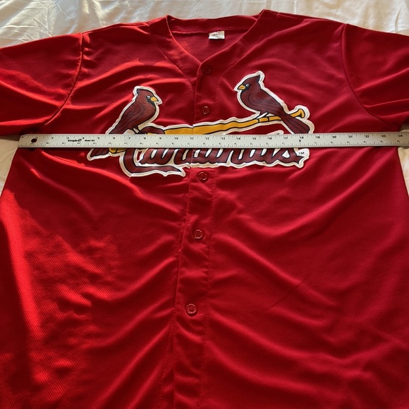 St.Louis Cardinals Jersey SZ XL Red - Picture 11 of 15